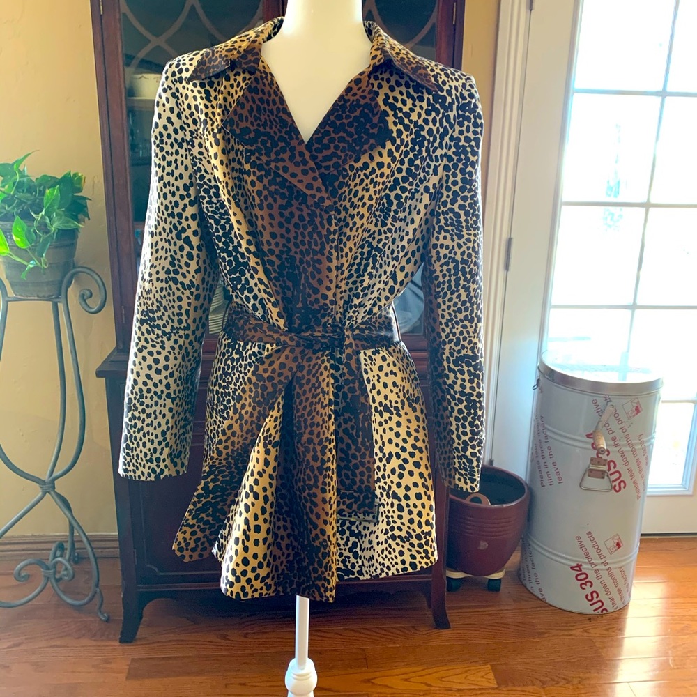 Anne Klein Animal print jacket